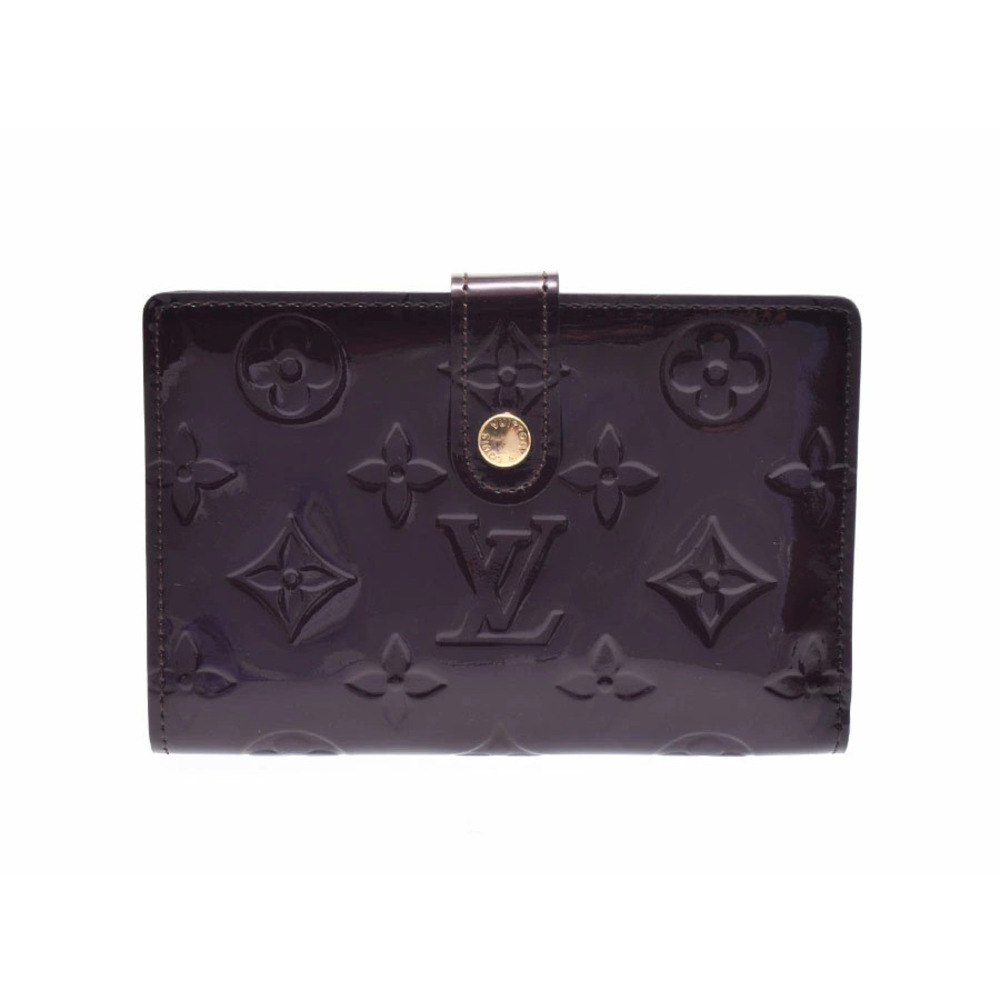 Louis Vuitton Vernis Wallet Amarante Purple